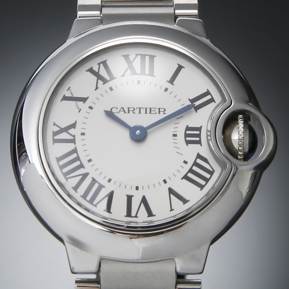 CARTIER(USED)까르띠에 발롱블루 스틸28