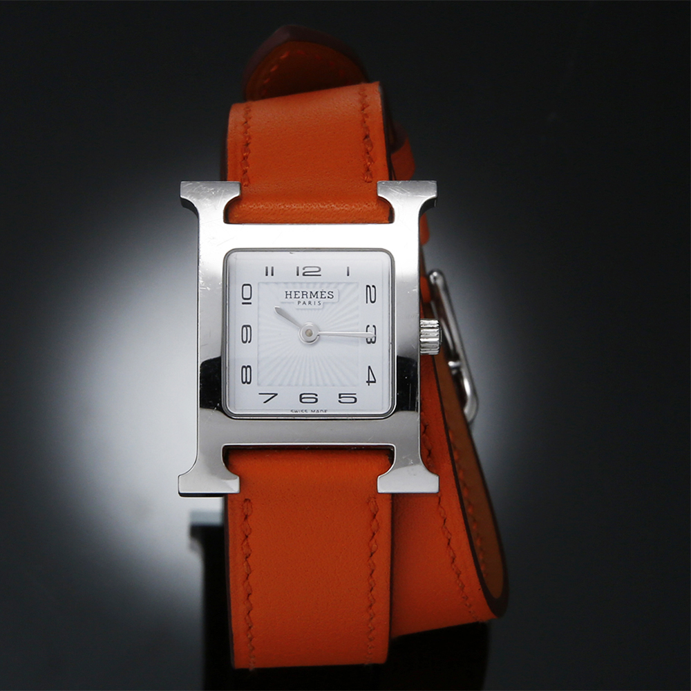 HERMES(USED) 에르메스 H아워 은장  HH1.201
