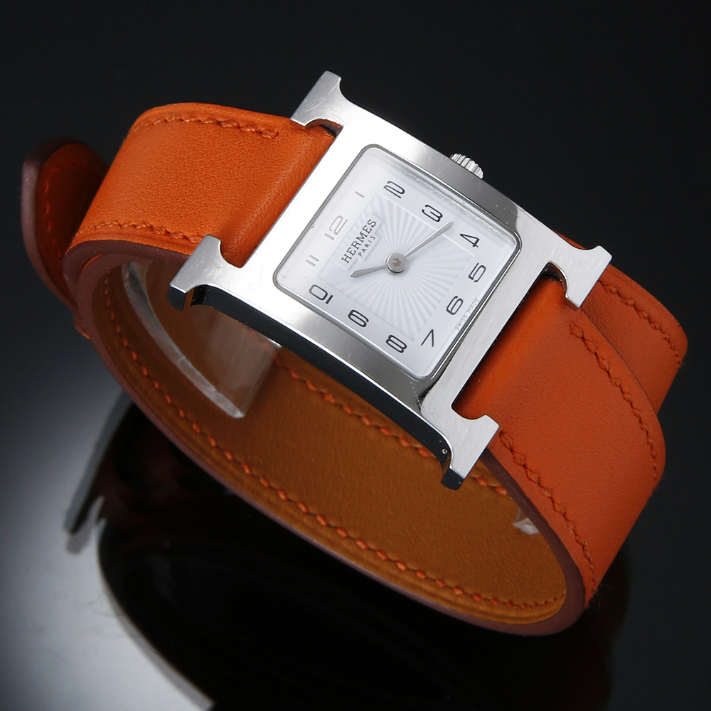 HERMES(USED) 에르메스 H아워 은장  HH1.201