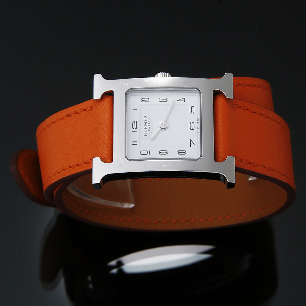 HERMES(USED) 에르메스 H아워 은장  HH1.201