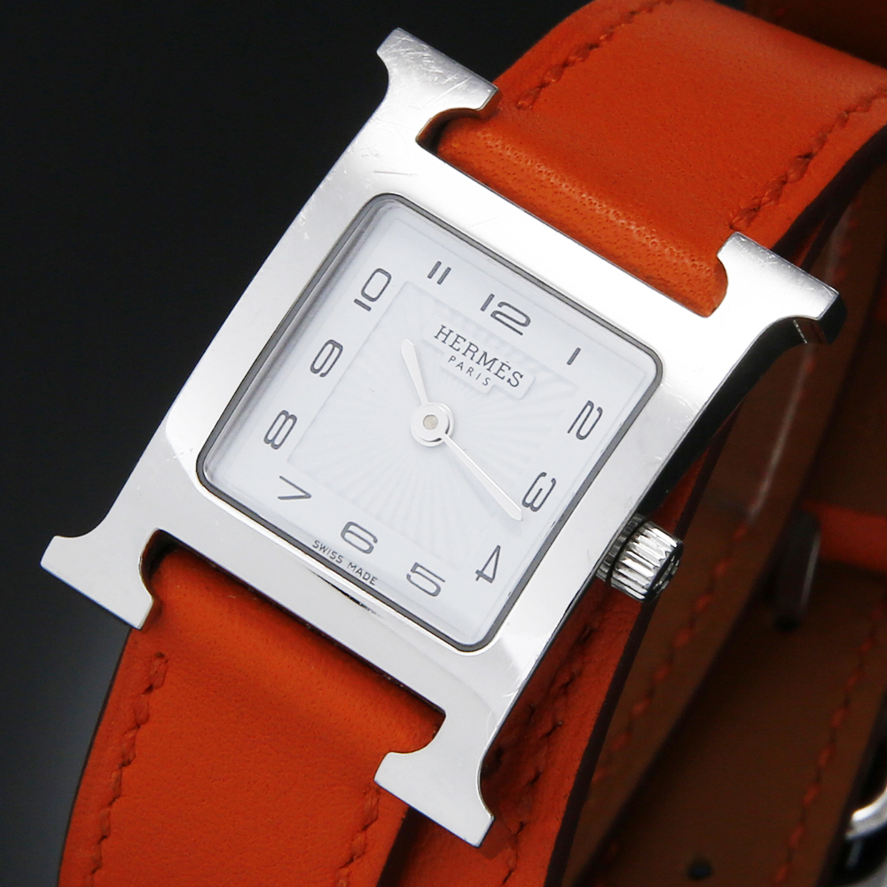 HERMES(USED) 에르메스 H아워 은장  HH1.201