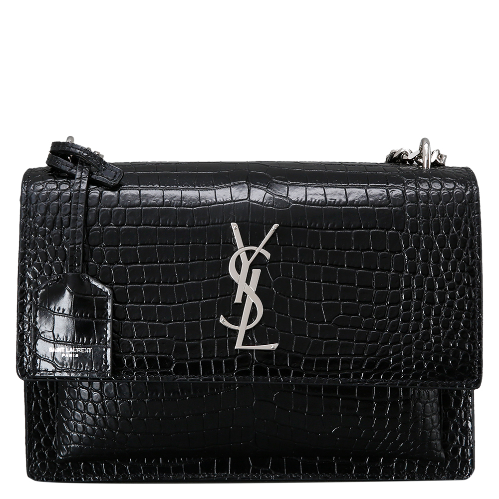 Yves Saint Laurent(USED)생로랑 선셋 블랙 미듐