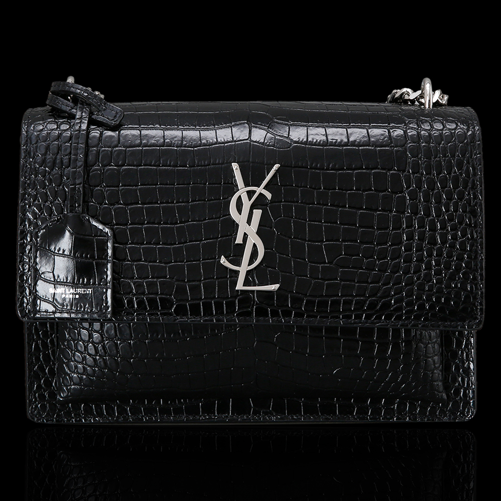 Yves Saint Laurent(USED)생로랑 선셋 블랙 미듐