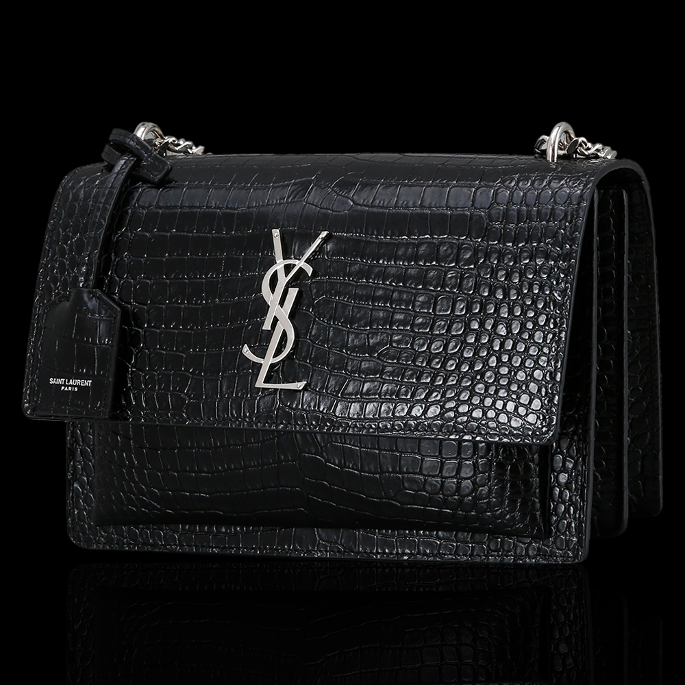 Yves Saint Laurent(USED)생로랑 선셋 블랙 미듐