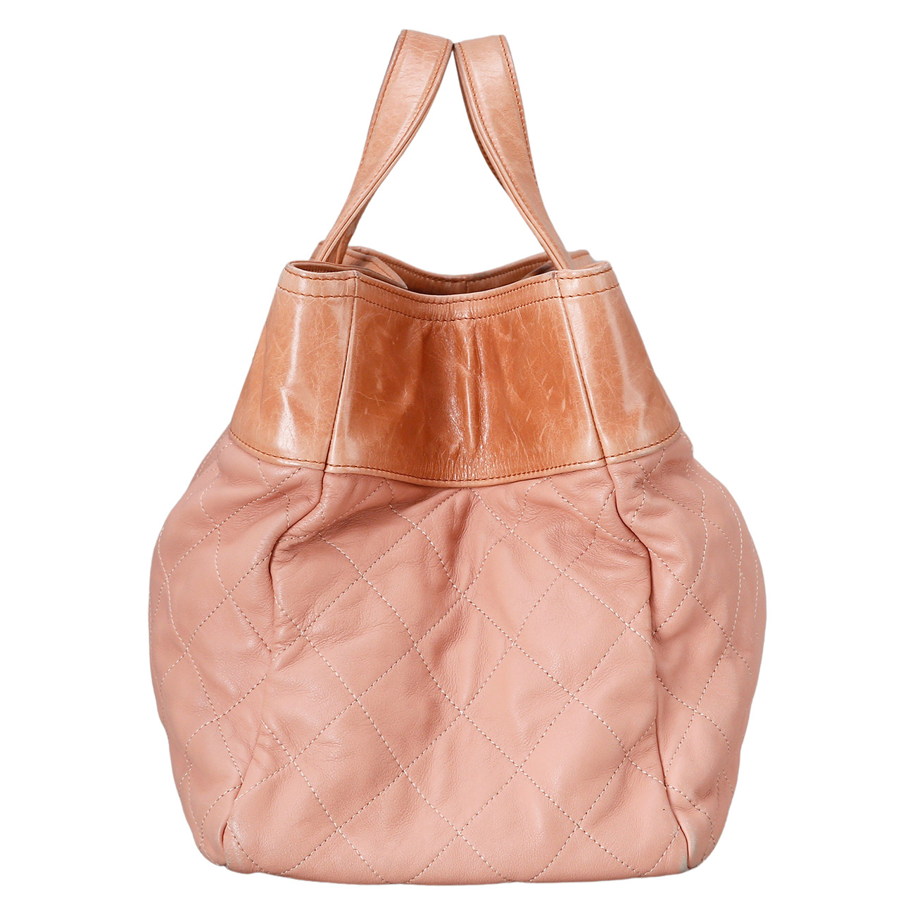 CHANEL(USED)샤넬 레더 시즌 토트겸 숄더백