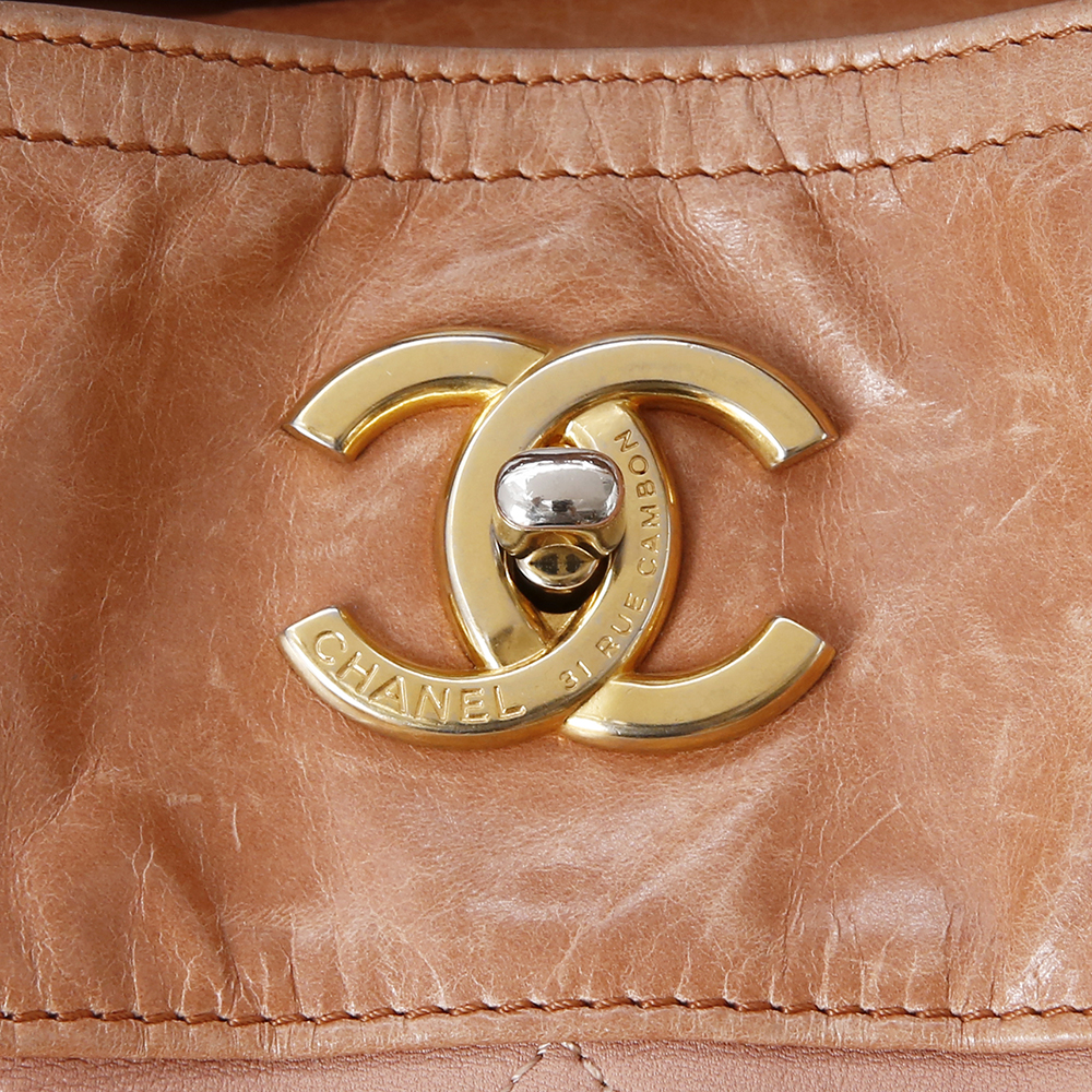 CHANEL(USED)샤넬 레더 시즌 토트겸 숄더백