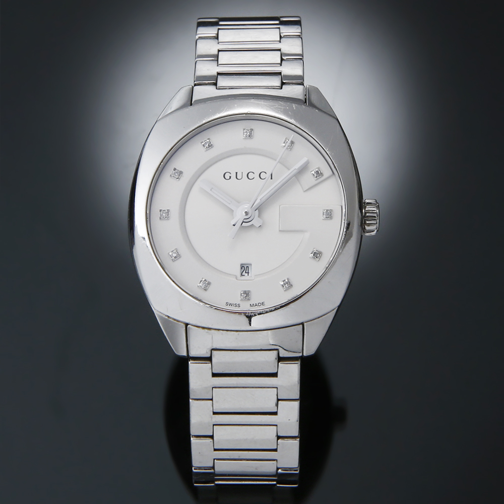 GUCCI(USED) 구찌 스틸 다이아 시계(142.5)