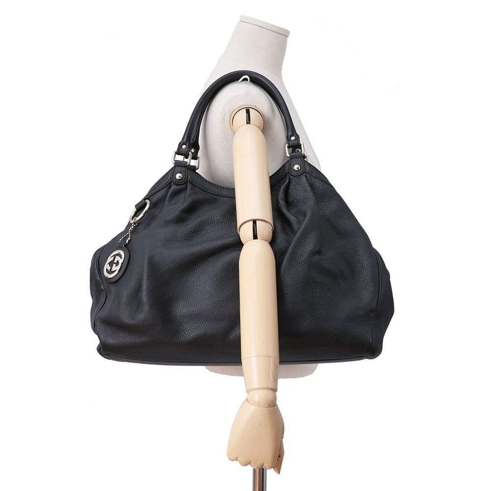 GUCCI(USED) 구찌 레더 숄더백
