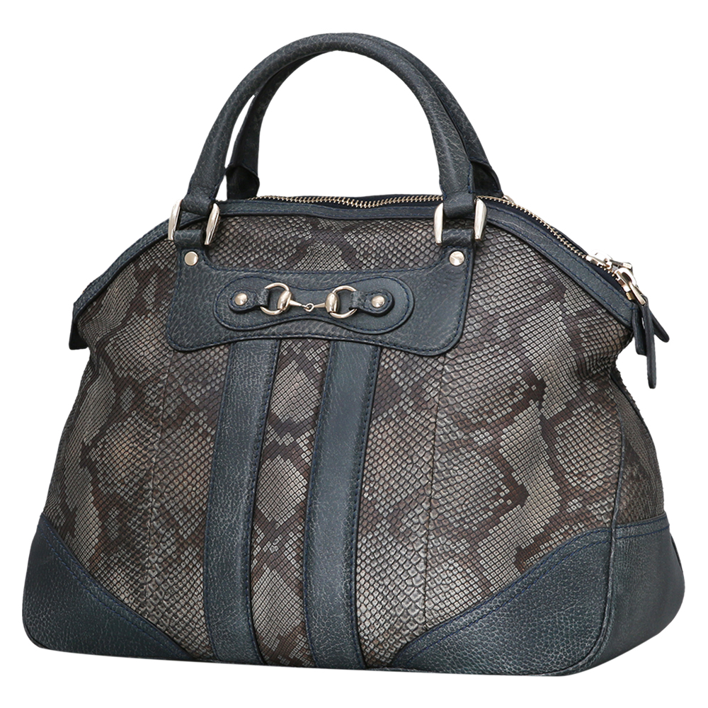 GUCCI(USED) 구찌 파이톤 토트백