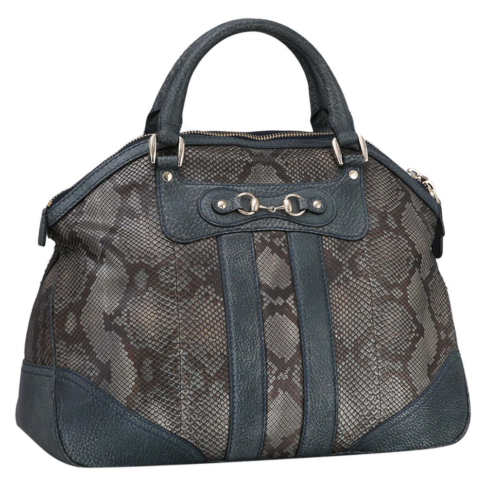 GUCCI(USED) 구찌 파이톤 토트백