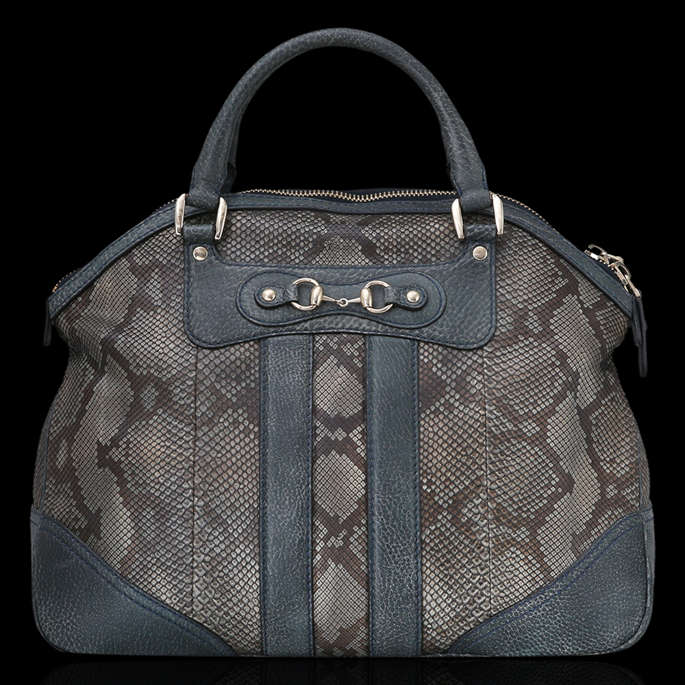 GUCCI(USED) 구찌 파이톤 토트백