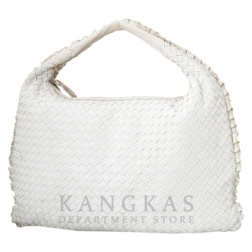 BOTTEGA VENETA(USED)보테가베네타 인트레치아토 호보백 화이트