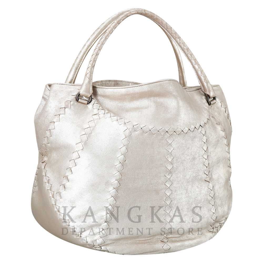 BOTTEGA VENETA(USED)보테가베네타 인트레치아토 호보백 실버