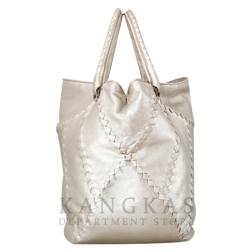 BOTTEGA VENETA(USED)보테가베네타 인트레치아토 호보백 실버