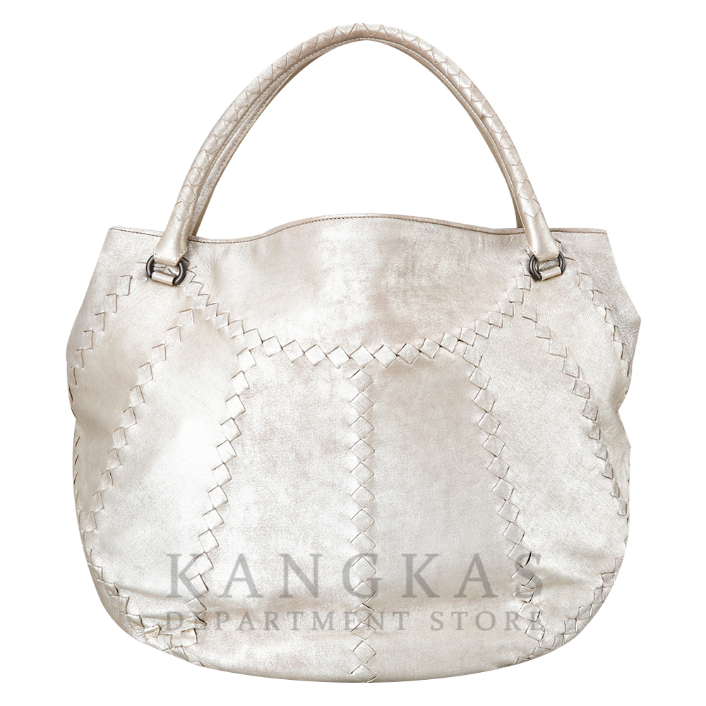 BOTTEGA VENETA(USED)보테가베네타 인트레치아토 호보백 실버