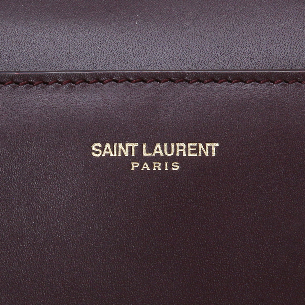 Yves Saint Laurent(USED)생로랑 더플백 버건디