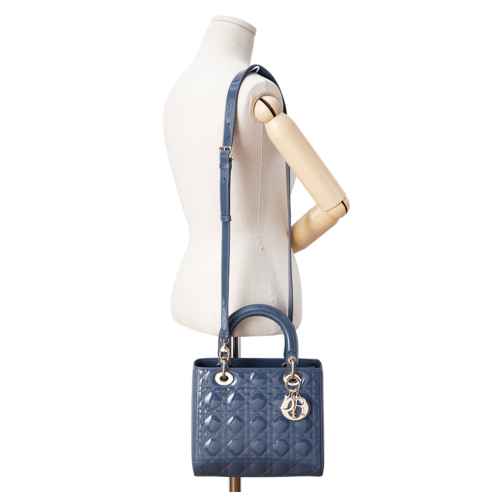 CHRISTIAN DIOR(USED)레이디 디올 미듐