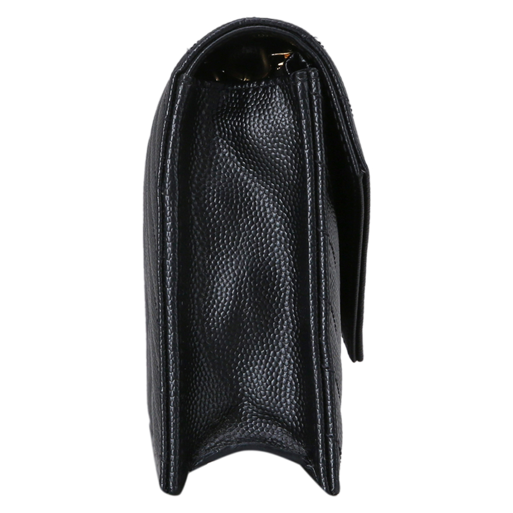 Yves Saint Laurent(USED)생로랑 쉐브론 체인크로스백 블랙