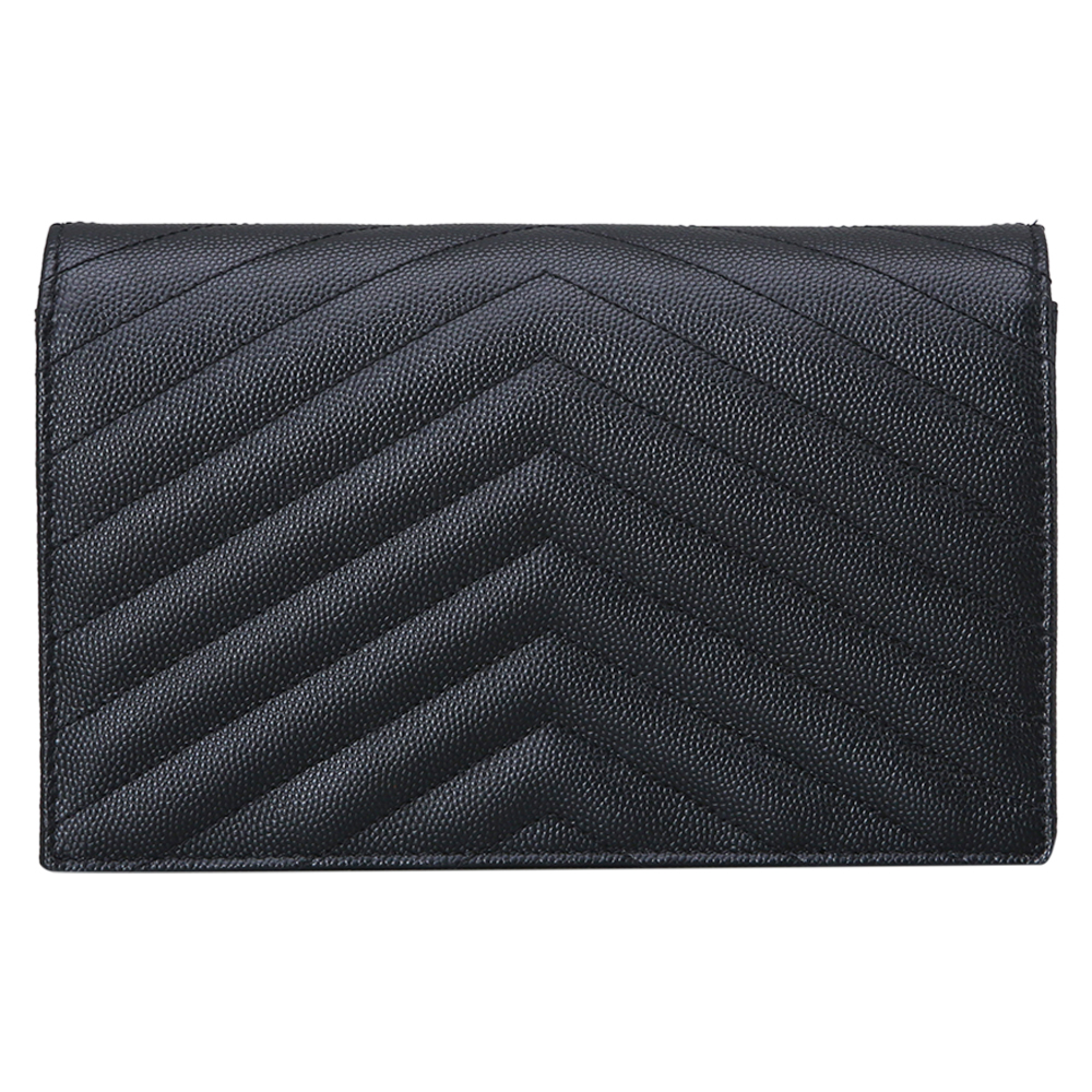 Yves Saint Laurent(USED)생로랑 쉐브론 체인크로스백 블랙