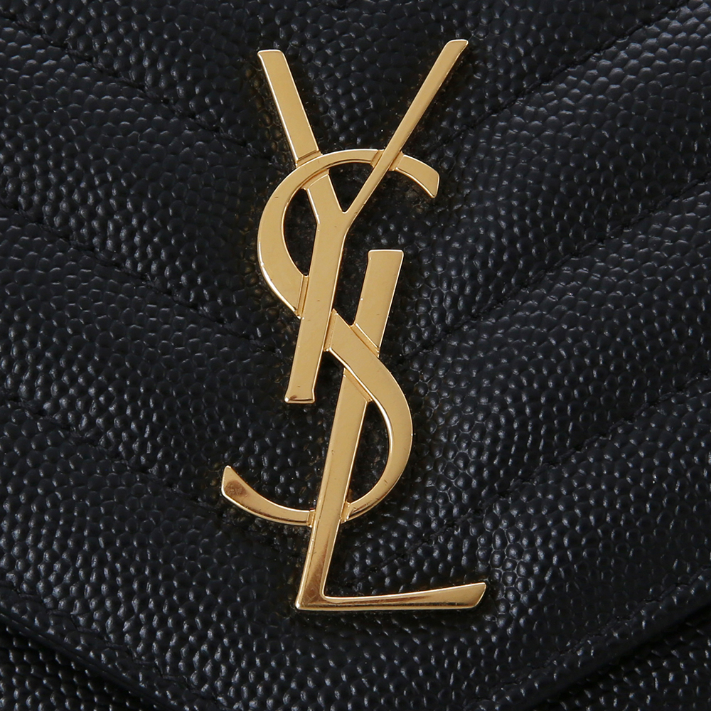 Yves Saint Laurent(USED)생로랑 쉐브론 체인크로스백 블랙