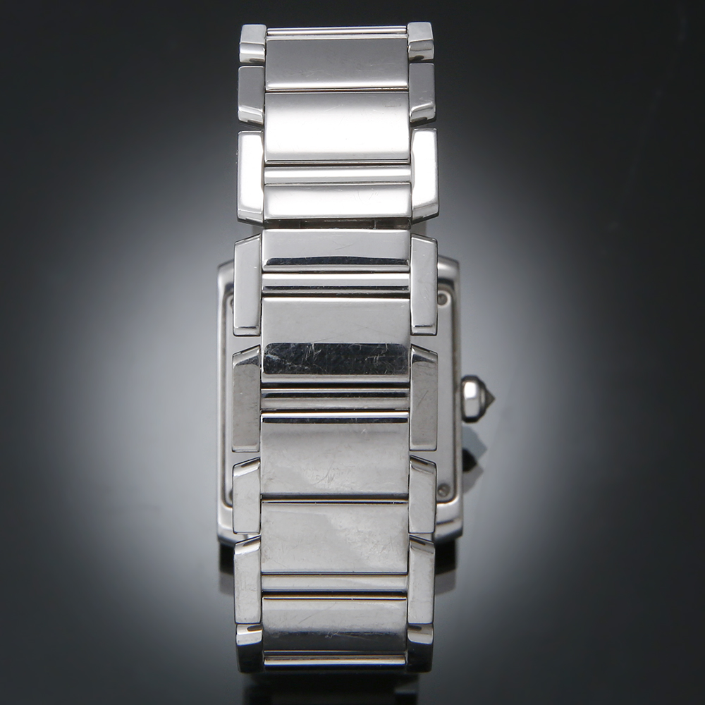 CARTIER(USED)까르띠에 탱크 프랑세스 WG 라지 다이아베젤