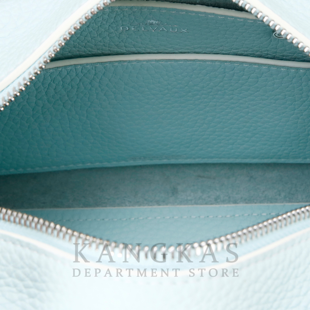 DELVAUX(USED)델보 블루레더 토트겸 숄더백