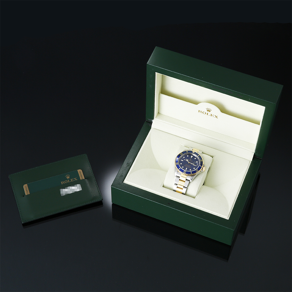ROLEX(USED)로렉스 서브마리너 콤비 청판 16613
