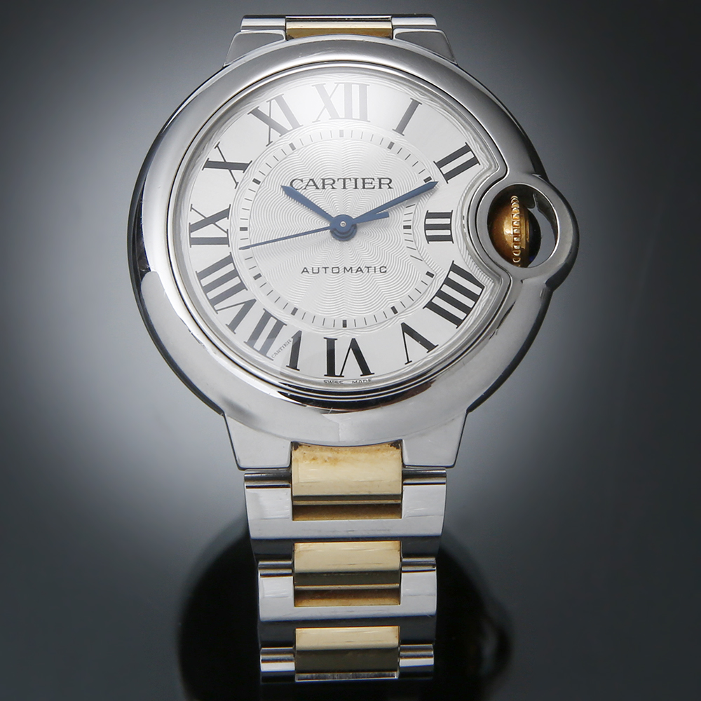 CARTIER(USED)까르띠에 발롱블루 콤비 36