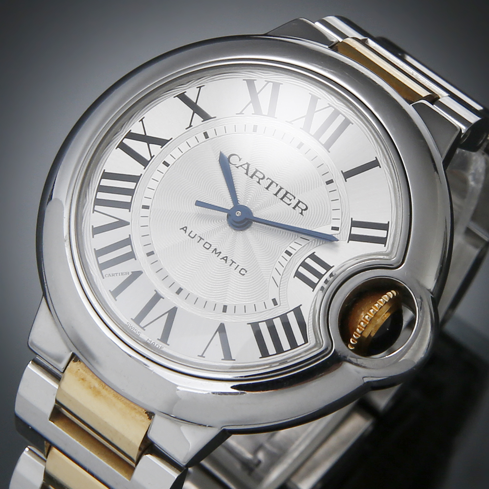 CARTIER(USED)까르띠에 발롱블루 콤비 36