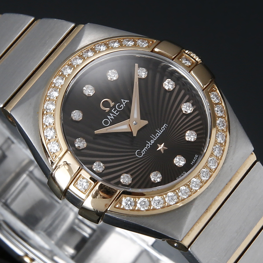 OMEGA(USED)오메가 컨스틸레이션 콤비 다이아베젤