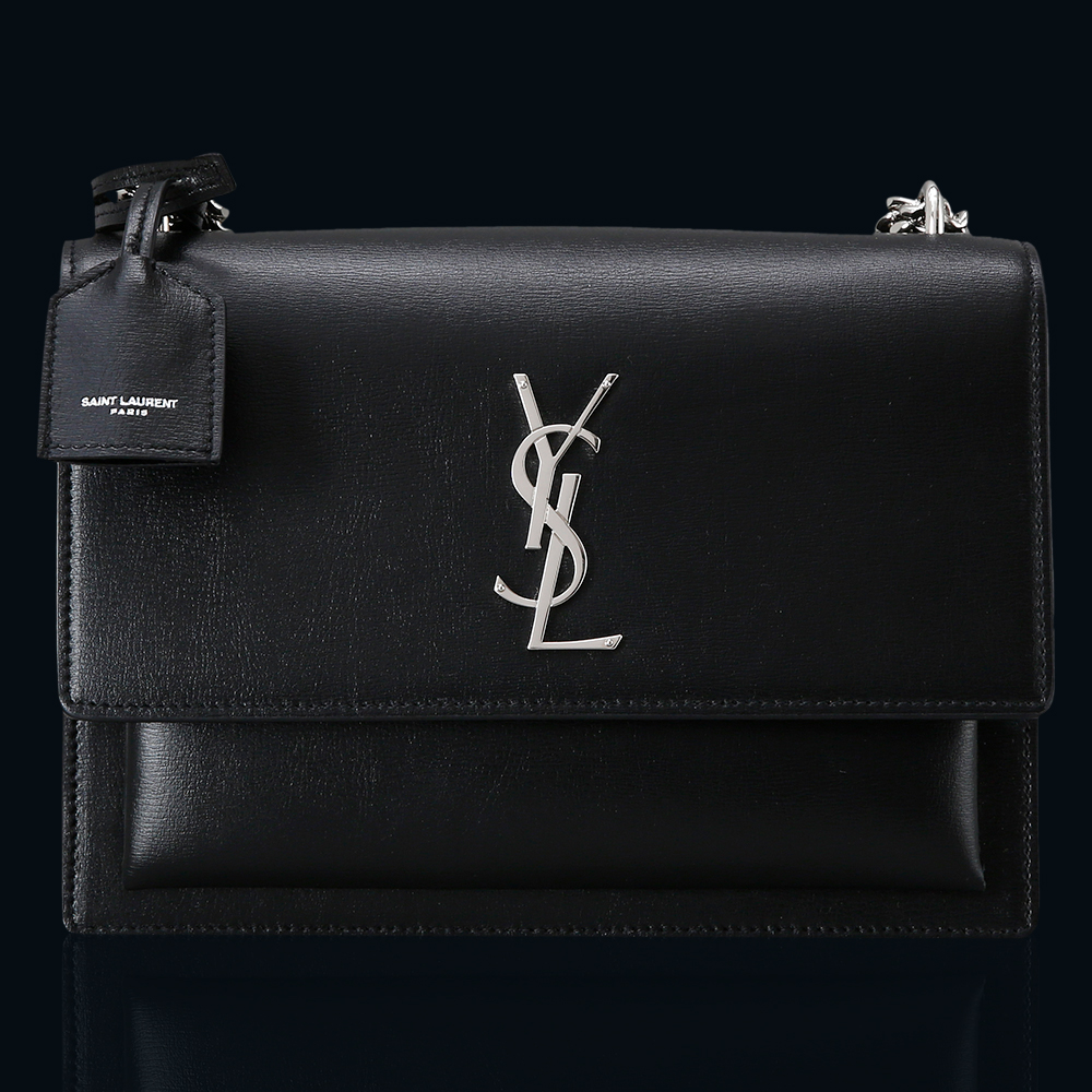 Yves Saint Laurent(USED)생로랑 선셋 블랙 미듐
