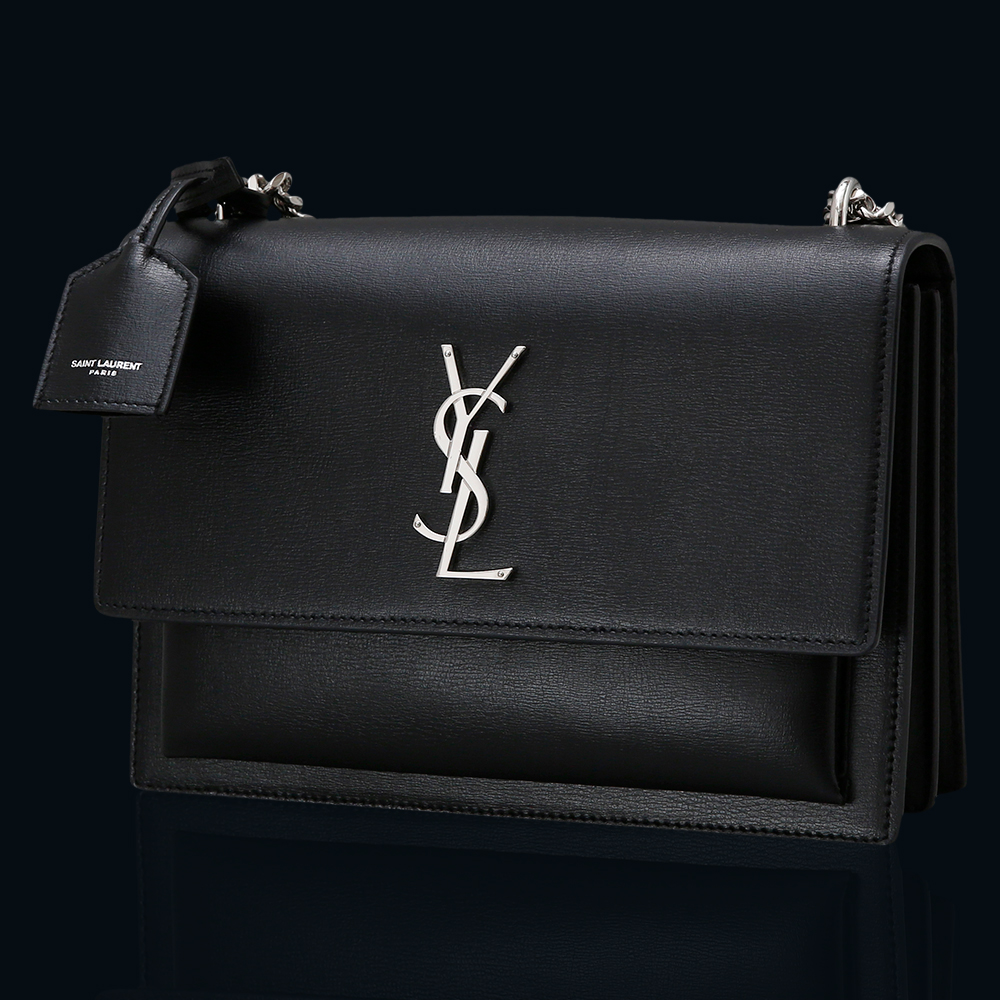 Yves Saint Laurent(USED)생로랑 선셋 블랙 미듐