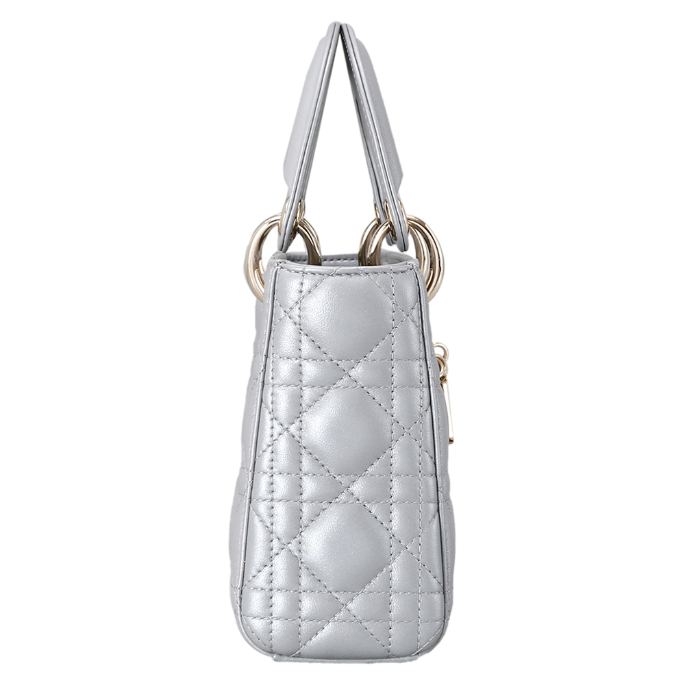 CHRISTIAN DIOR(USED)레이디 디올 미니 그레이