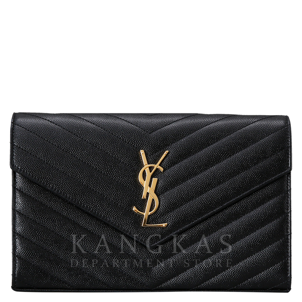 Yves Saint Laurent(USED)생로랑 모노그램 쉐브론 체인 숄더백