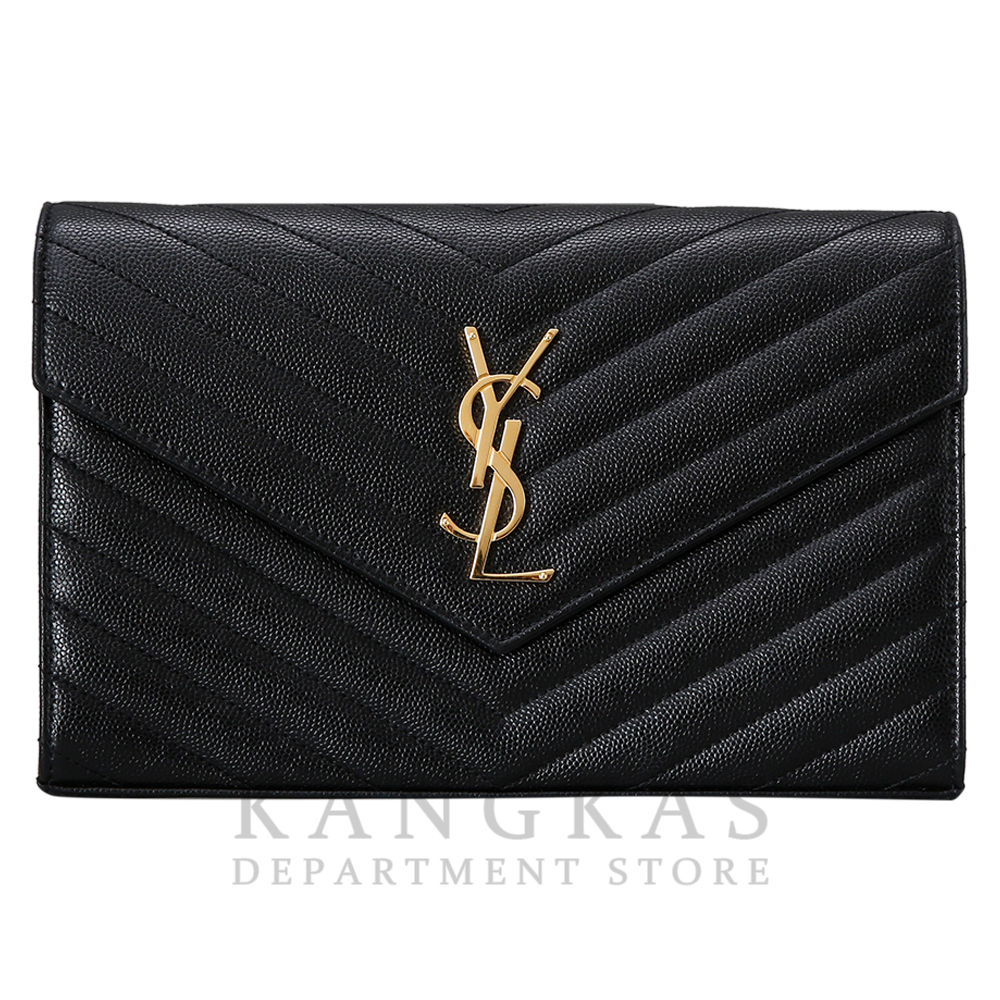 Yves Saint Laurent(USED)생로랑 모노그램 쉐브론 체인 숄더백