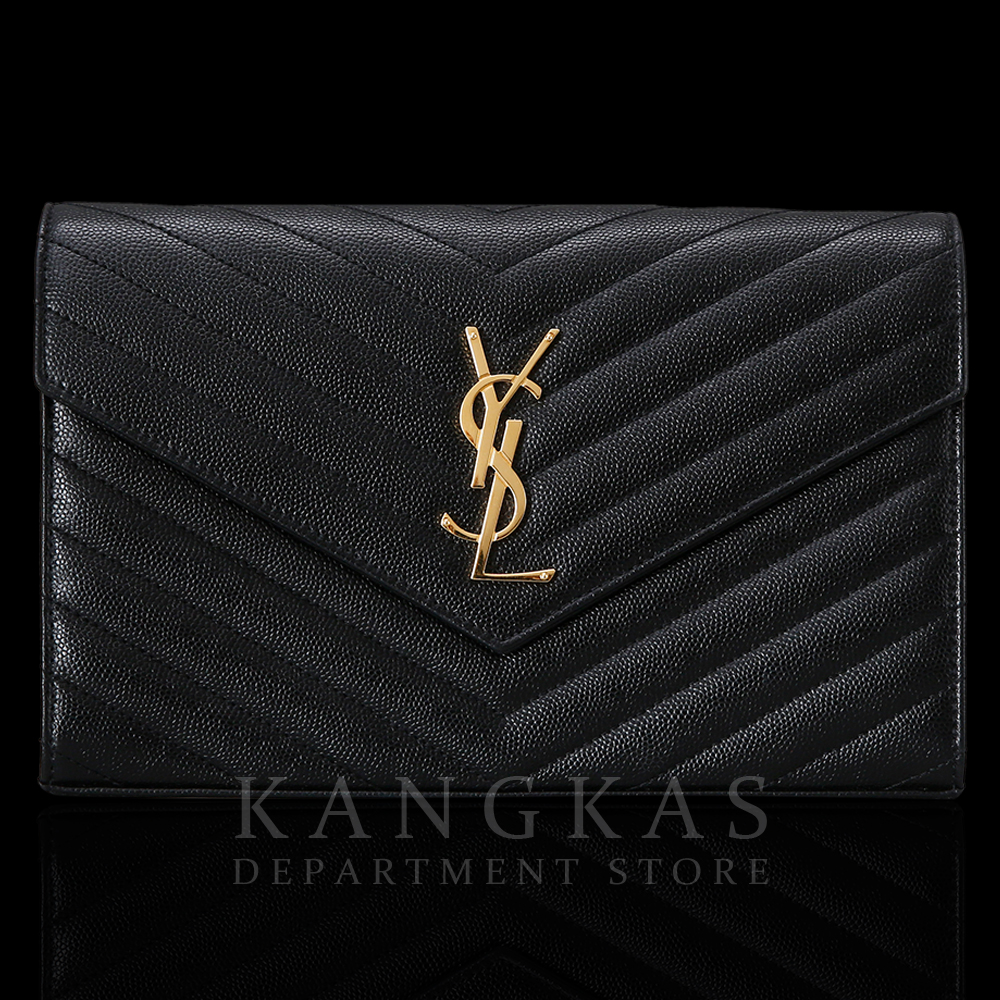 Yves Saint Laurent(USED)생로랑 모노그램 쉐브론 체인 숄더백