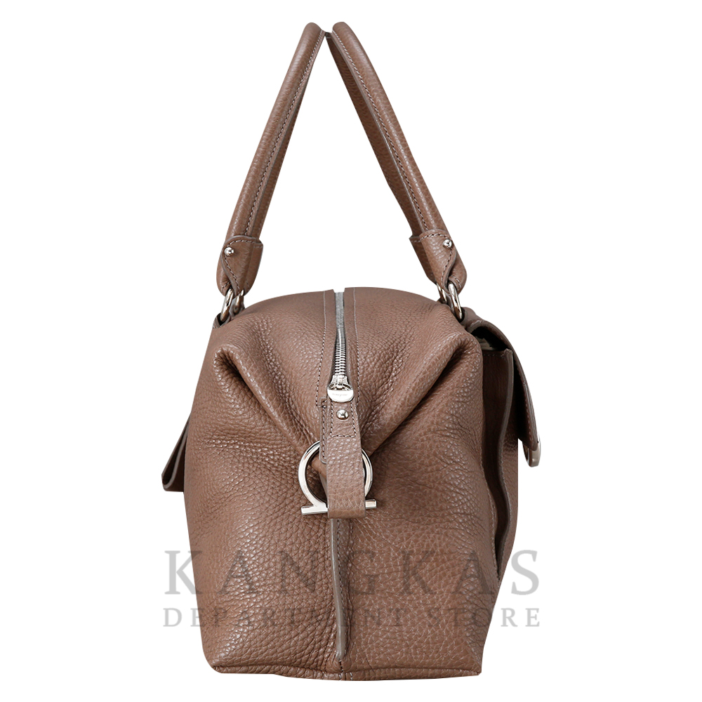 FERRAGAMO(USED)페레가모 간치니 레더 토트백