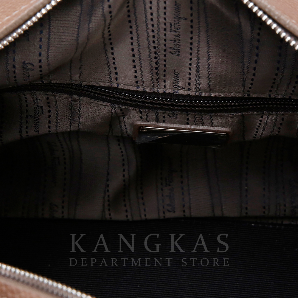 FERRAGAMO(USED)페레가모 간치니 레더 토트백