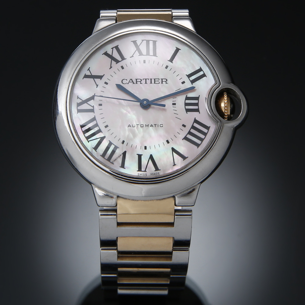 CARTIER(USED)까르띠에 발롱블루 콤비 36