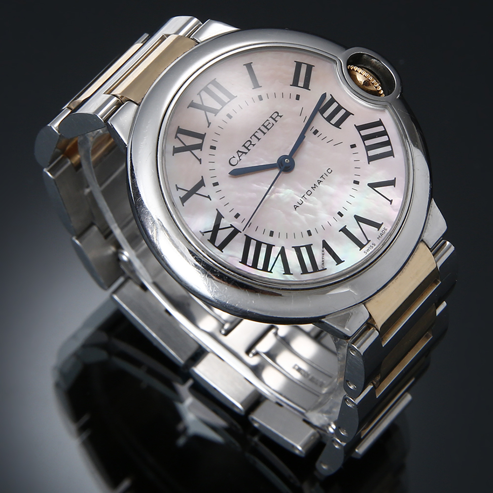 CARTIER(USED)까르띠에 발롱블루 콤비 36