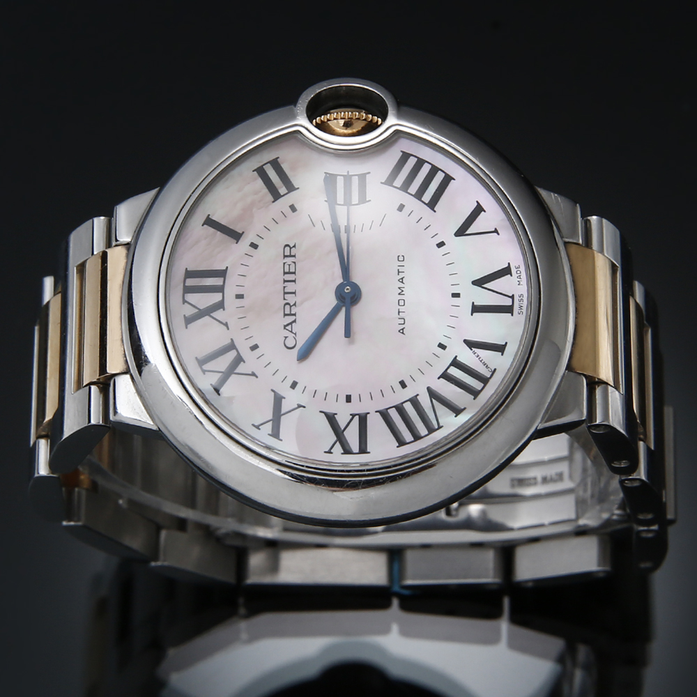 CARTIER(USED)까르띠에 발롱블루 콤비 36