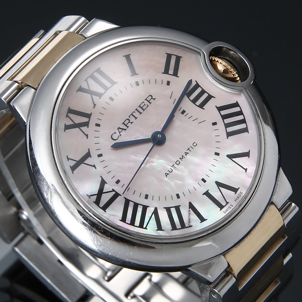 CARTIER(USED)까르띠에 발롱블루 콤비 36
