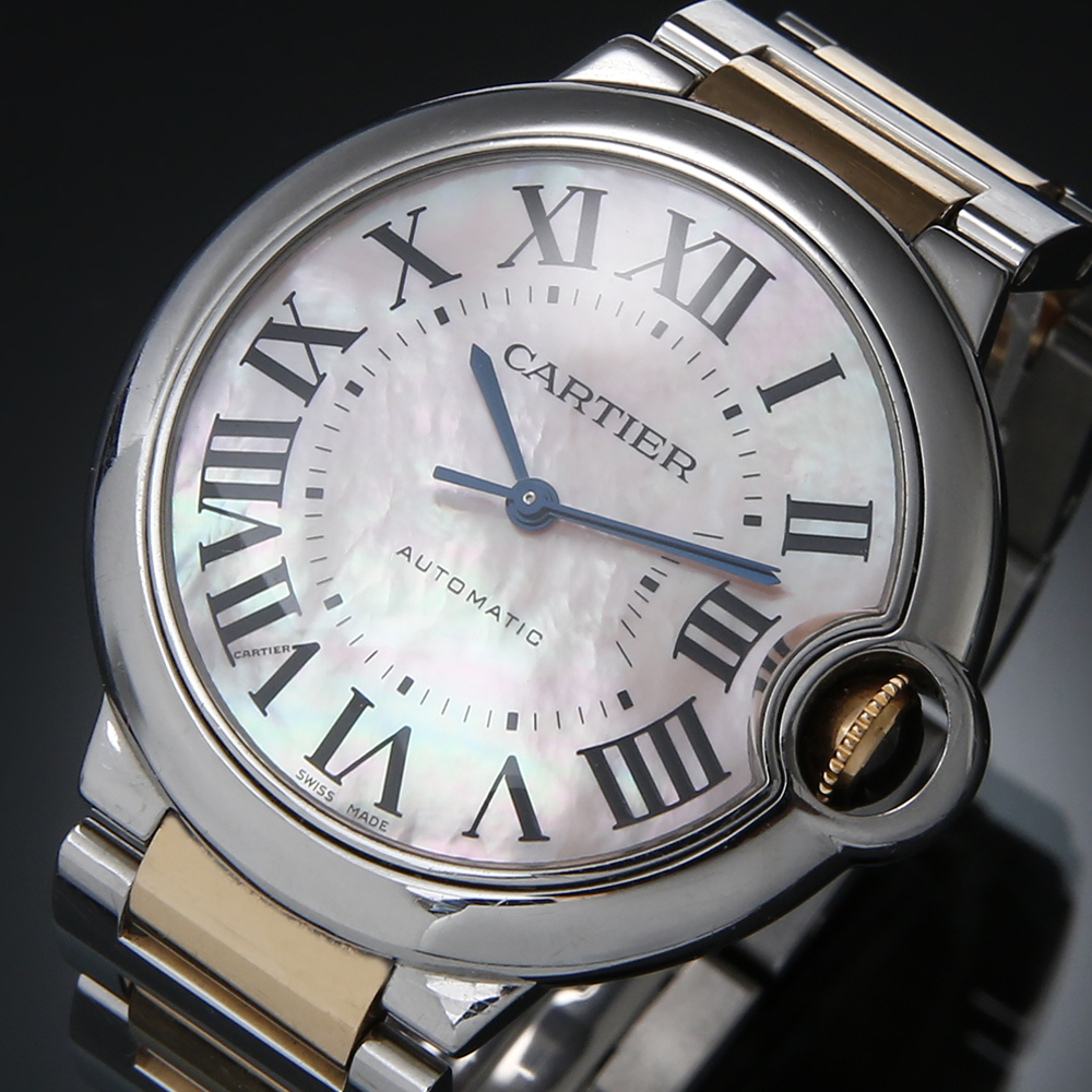 CARTIER(USED)까르띠에 발롱블루 콤비 36