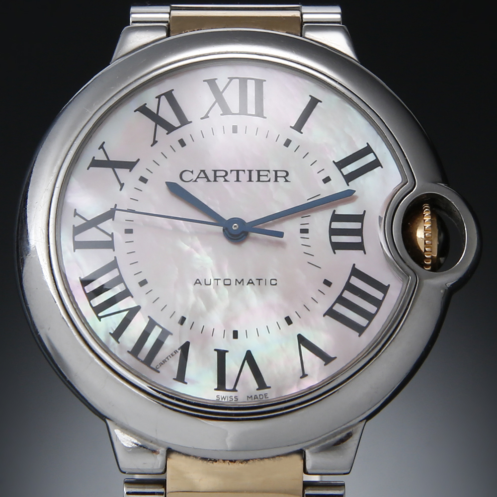 CARTIER(USED)까르띠에 발롱블루 콤비 36
