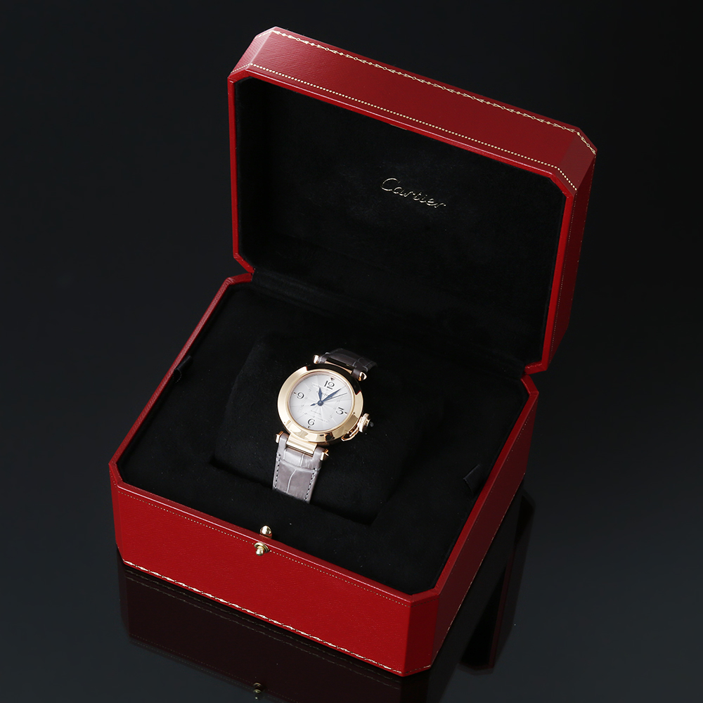 CARTIER(USED)까르띠에 파샤 골드 케이스