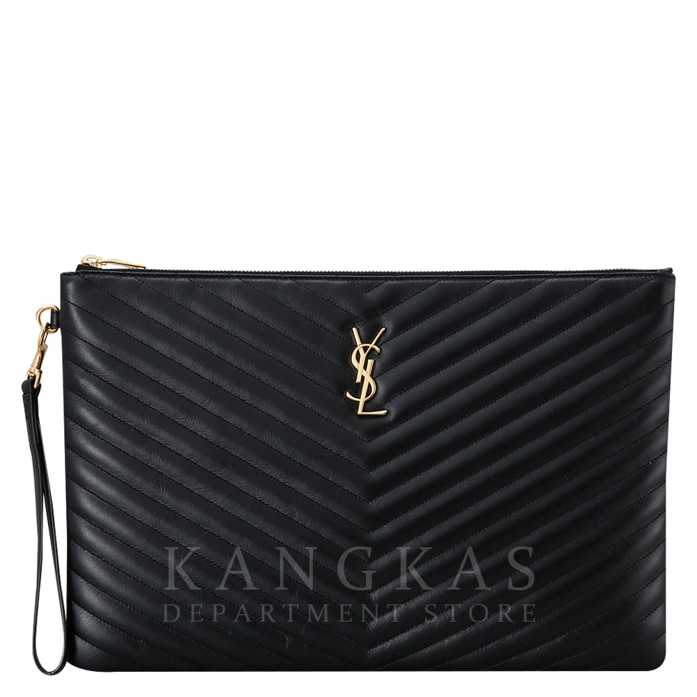 Yves Saint Laurent(USED)생로랑 모노그램 쉐브론 클러치
