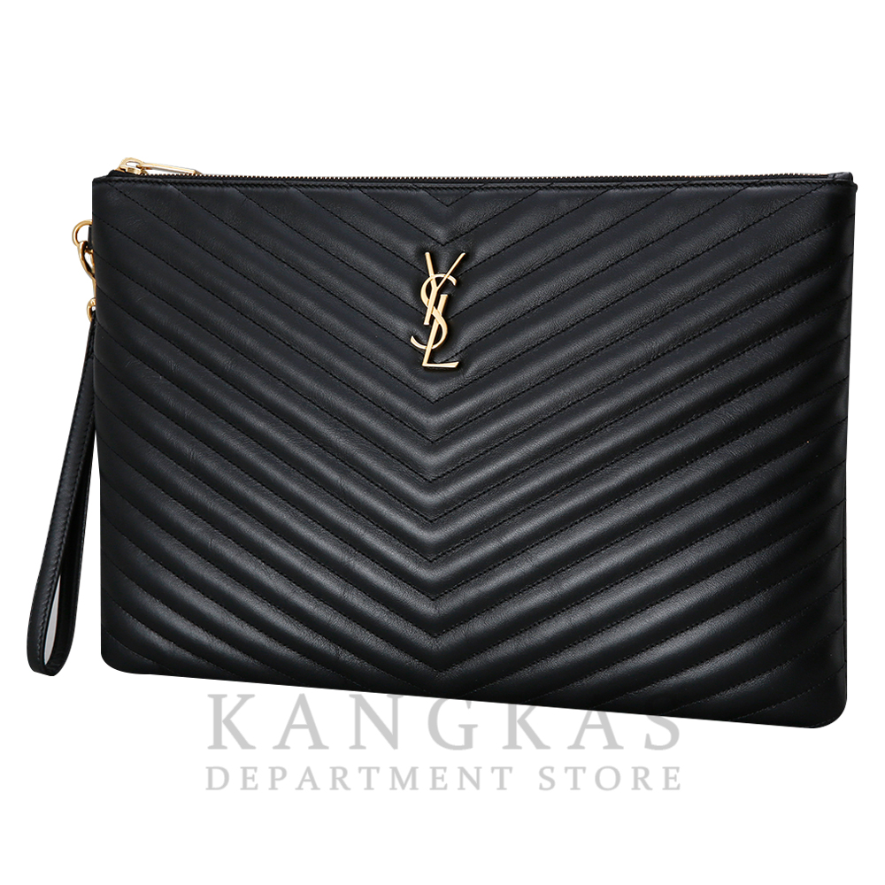 Yves Saint Laurent(USED)생로랑 모노그램 쉐브론 클러치