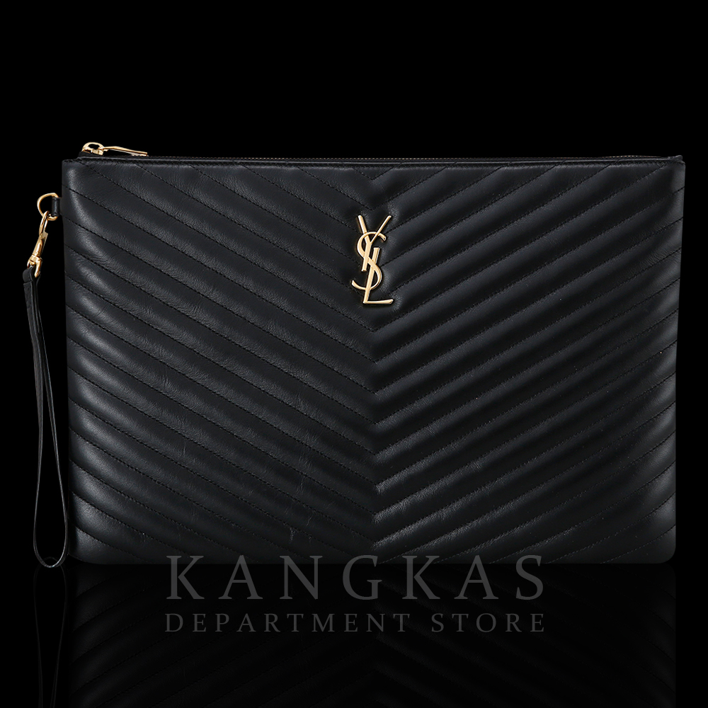 Yves Saint Laurent(USED)생로랑 모노그램 쉐브론 클러치