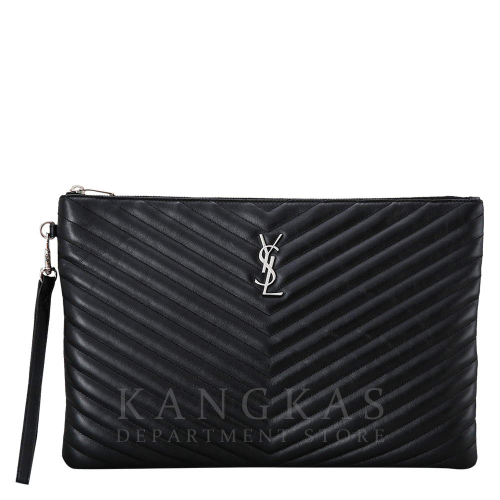 Yves Saint Laurent(USED)생로랑 모노그램 쉐브론 클러치