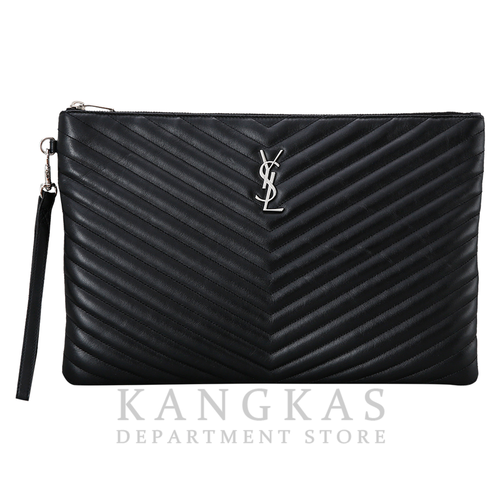 Yves Saint Laurent(USED)생로랑 모노그램 쉐브론 클러치